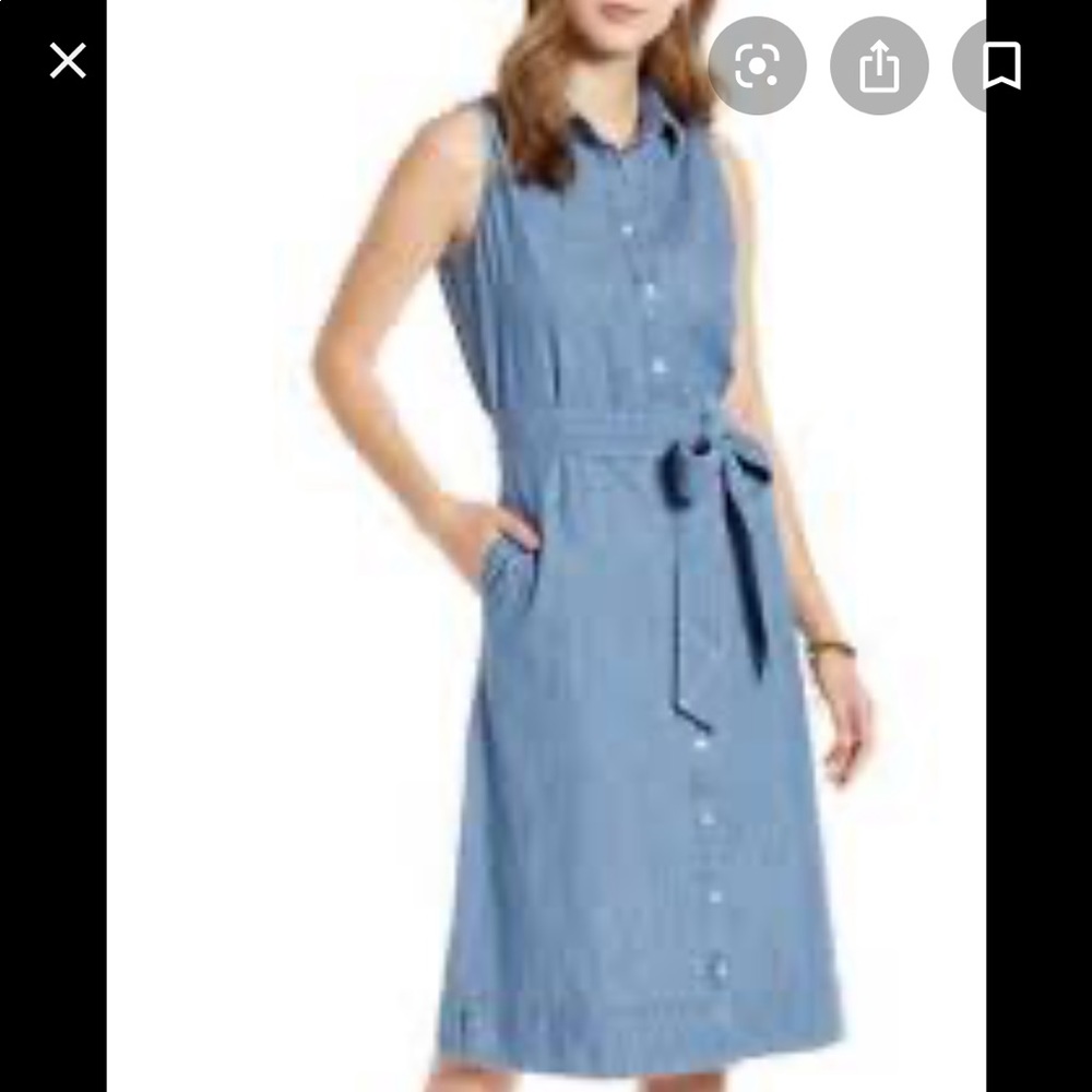 Chambray dress NWT